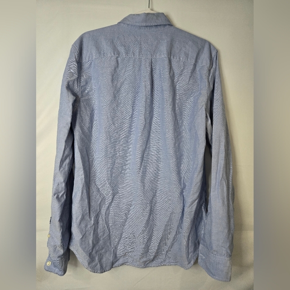 NWT GAP Men's Blue Button Down Shirt Size Medium - Picture 5 of 5